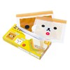 Iwatani Material Rilakkuma RK-1 Zip Bag, 16 Pieces