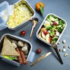 Lurch 240891 Lunch Box Safety/Storage Box Made of High-Quality Stainless