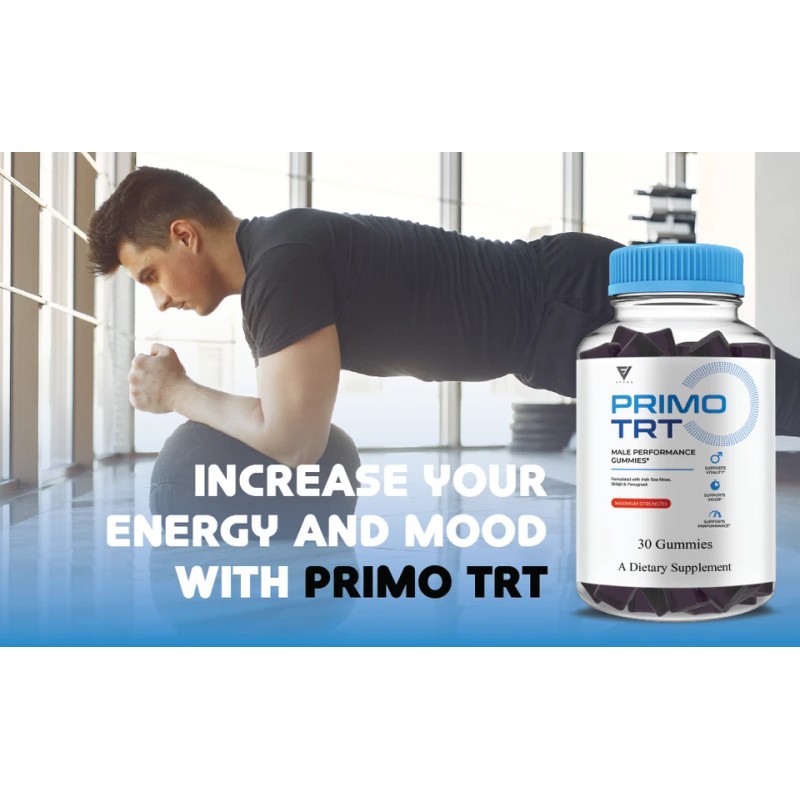 Primo TRT Performance Gummies, PrimoTRT Energy Support