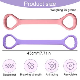 Resistance Bands, 3 Stück Spannseil, Widerstandsbänder Set für Kraftraining, Pull Up Fitnessbänder, Widerstandsband Fitnessbänder mit Türanker, Fitnessband Trainingsbänder, Für Yoga Pilates Dehnen