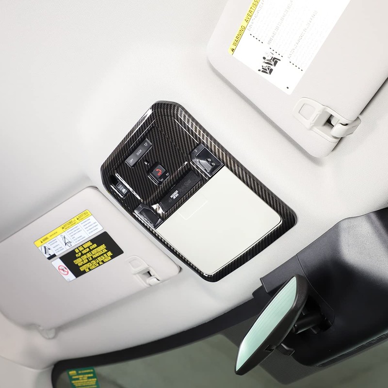 LLKUANG Car Front Row Reading Light Frame Cover Trim Panel