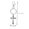 VILLFUL Keychain Keys Cross Jesus Charm Key Pendant Cross Pendant