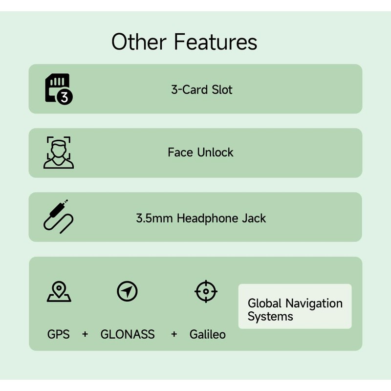 Ulefone Android 14 4G Smartphone without Contract Note 19, 3