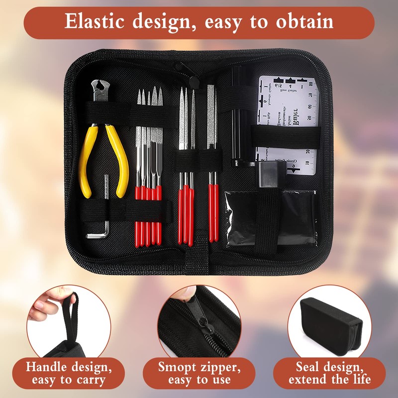 Guitar Care and Maintenance Accessories Tools Set Kit With Guitar