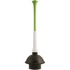 Plumb Craft Stow-Away Plunger with Adjustable Length Handle, White (1