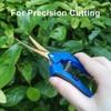 3Pcs Pruning Shears with Curved Blades Gardening Hand Pruning Snips