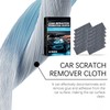 Ovyntremis Nano Sparkle Car Scratch Remover Cloth, 12 Pack, Effortlessly