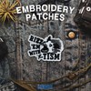 Rizz Em with The Tism Patch Opossum Meme Embroidered Patches