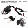 Motorcycle Ignition Switch Button Start Key Lock Switch Motorcycle Ignition