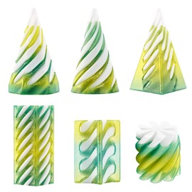 EsiFare Stress Reliever Fidget Toy Stress Relief Toys 3D Printed Relieve Anxiety and Stress Ergonomic Design Set of 6