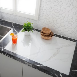 2 Pack Extra Large Silicone Mat Place Mats Table Protector Craft Heat Resistant Mat for Kitchen, Painting(24 x 36 Inches)