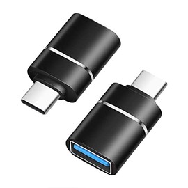 HEEDU Adaptador USB C a USB 3.0, 2 en 1, Función OTG, Compatible con Celular, PC y Laptop, 2 Count, Tecnología Plug & Play y Alta Velocidad, Datos y Carga