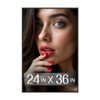 Plexon 24x36 Poster Frame Large Picture Frame for Wall Black