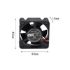 PENGLIN 4010 2PCS Cooling Fan 3D Printer Fan 5V 40mm
