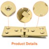 2Pcs Brass Butler Tray Hinge 180 Degree for Butler Folding
