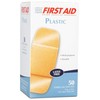 American White Cross 261846 First Aid Plastic Adhesive Bandages, Latex