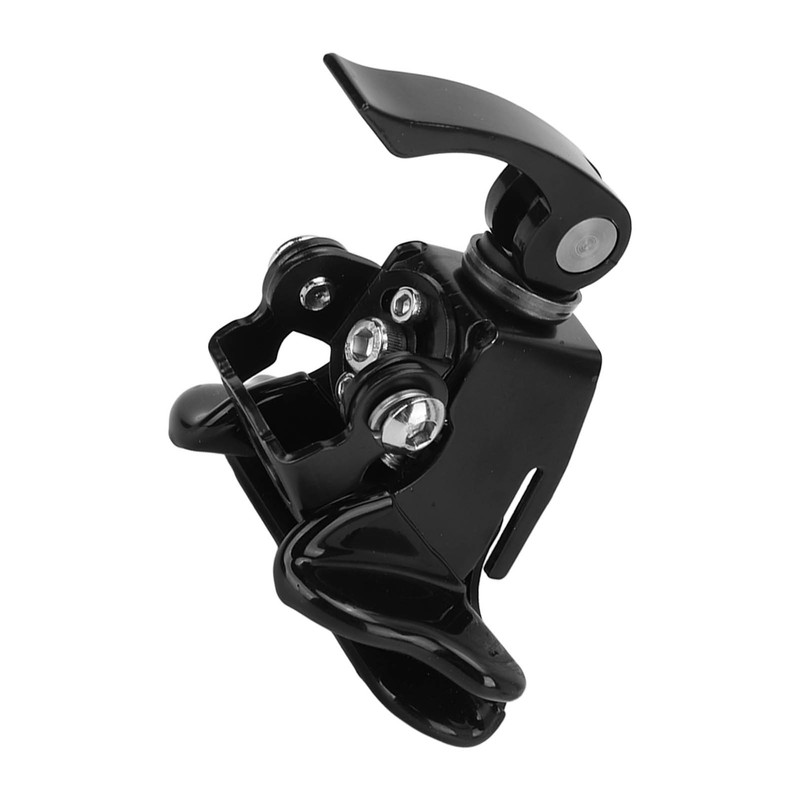 Radio Antenna Mount Bracket 180° Rotatable Stainless Steel Rustproof Black