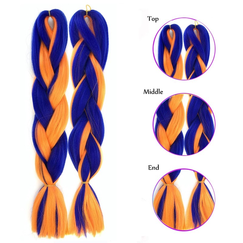 Traziewell Braiding Hair Extensions Synthetic Hair for Braiding Hair Extension