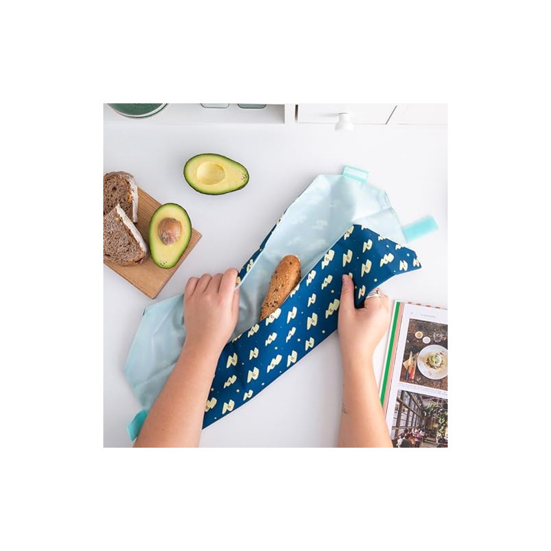 Roll'eat ® Reusable Sandwich Bag | Sandwich Container | Eco