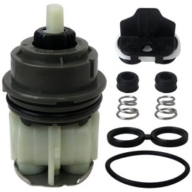 Zafina-UP Upgraded RP46463 Cartridge Replacement Fits for Delta Monitor 17 Series (2006-Present) Shower Faucet, RP46463 for Delta Cartridge Assembly with RP46073 Seat and Spring Adapter