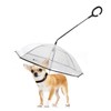 Lesypet Dog Umbrella - Adjustable Pet Dog Umbrella with Leash