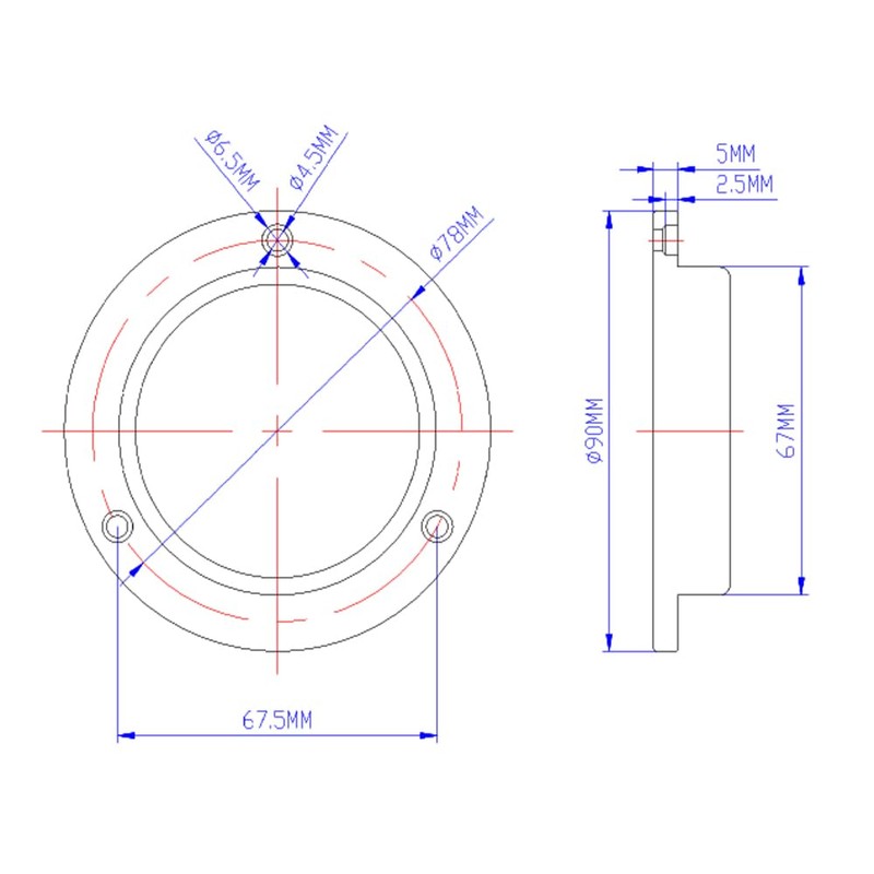 Universal level horizontal bubble water level bubble high precision small
