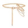 CHIC DIARY Chain Belt for Women Metal Gold Waist Chain