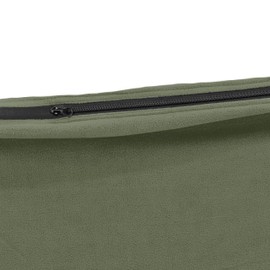 Alephnull Fleece Sleeping Bag Fleece Blanket Hiking Camping (180 x 80 cm, Army Green)