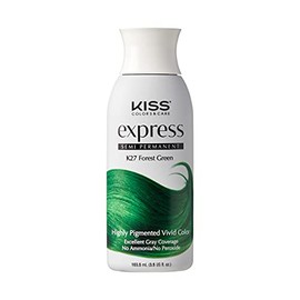 Kiss Express Color #K27 Semi-Permanent Forest Green 3.5 Ounce (100ml)