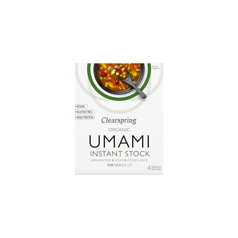 Clearspring Umami Instant Stock - Miso & Vegetable Stock Paste