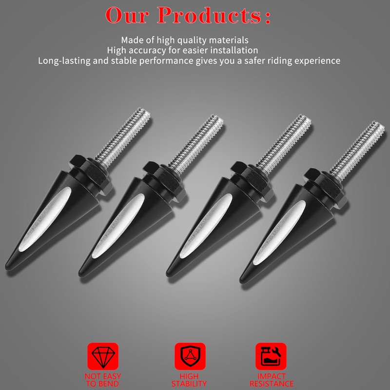 LDJXDADI Windshield Screws, Fairing Bolts, Motorcycle Windscreen Screws Compatible for