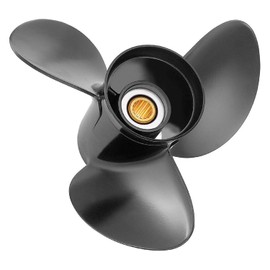 MARKGOO Propeller 9.25X10 for Mercury Outboard 9.9 12 15 18 20 HP Boat Engine Parts Aluminum Prop 9 1/4 x 10 3 Blade RH 14 Spline Tooth 48-897752A11