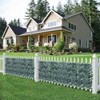 ECOOPTS Expandable Artificial Ivy Fence Wall Décor, Faux Dark Ivy