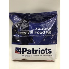 4Patriots 4 Patriots 72-Hour Survival Food Kit Breakfast, Lunch, Dinner