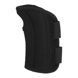 Copper Compression Wrist Brace Wrist Support Wrap Sports Sleeve with Splints for Carpal Tunnel Arthritis Tendinitis Black Right Hand