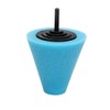ANCLLO 3 Colors Electric Sponge Cone Metal Polishing Foam Pad