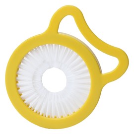 Home-X Corn Brush to Remove Silk - Multifunctional Corn Silk Remover Brush - Vegetable, Fruit, Cucumber and Corn Brush - Easy-to-Use, Durable, and Ergonomically Designed Double Row Corn Desilker