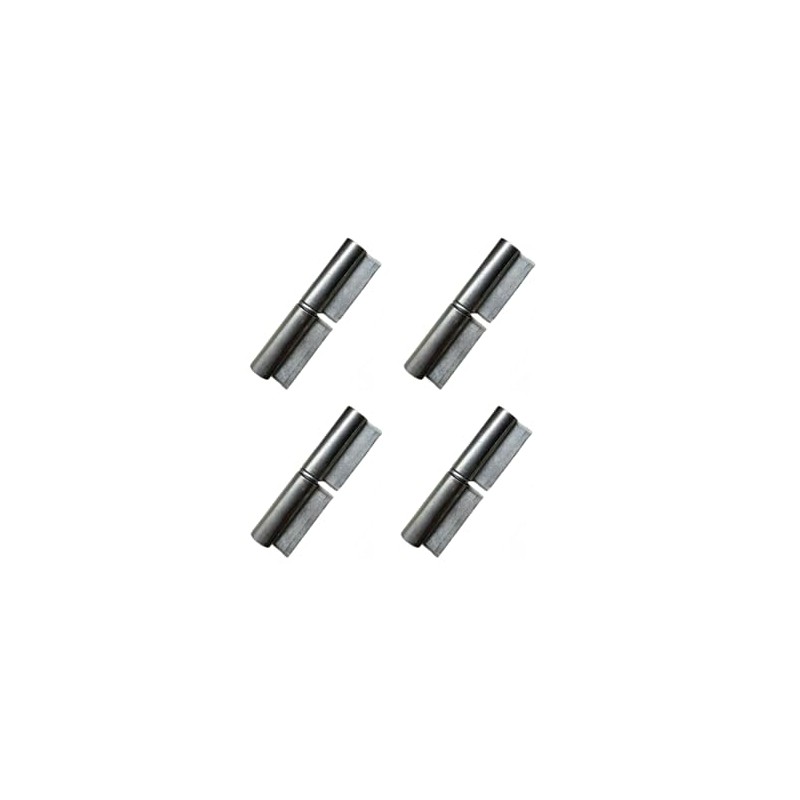 Gate Hinge 70 mm Weld-On Hinge with Flag Pack of