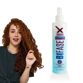 Acondicionador Instantaneo Bifase Xiomara con Keratina para Cabello Deshidratado o Sensible, Revitaliza el Cabello Seco y Maltratado, Sin Enjuague 250ml.
