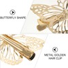 Healvian Pack of 12 Butterfly Hair Pins Metal Butterfly Hair