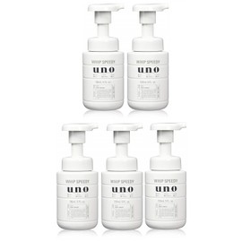 Uno Whip Speedy Facial Cleanser, 5.1 fl oz (150 ml) x 5 Packs