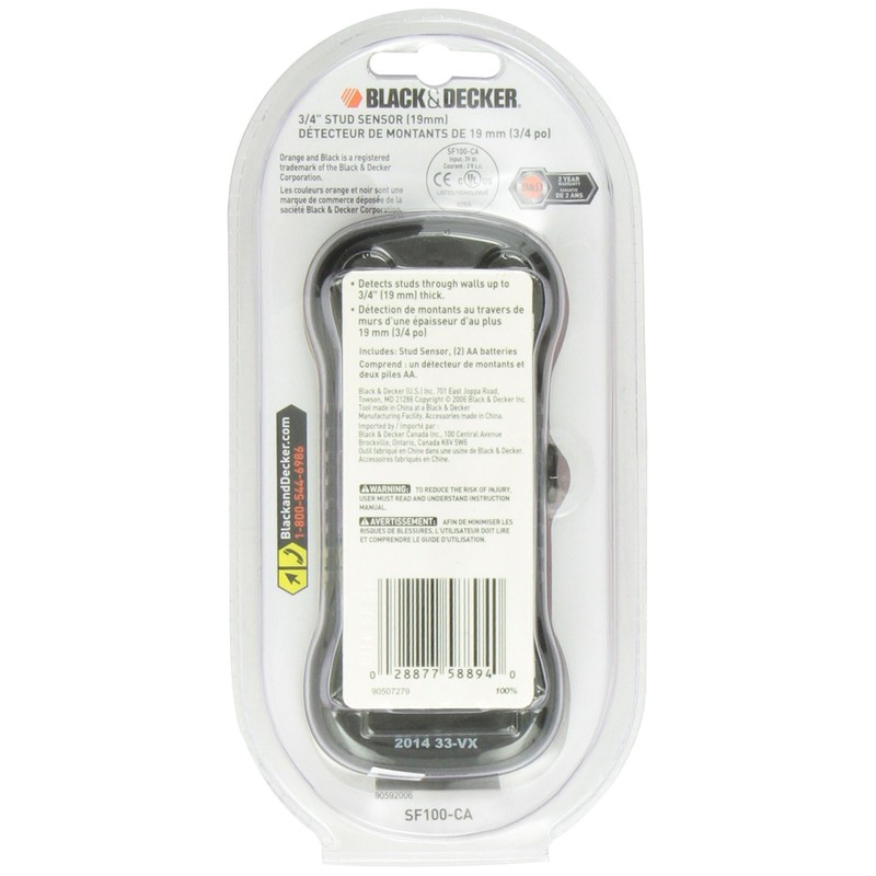 BLACK+DECKER SF100 Wood Stud Finder