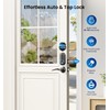 Veise Keyless Entry Door Lock with 2 Lever Handles -