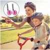 Bike Training Wheels, Flash Mute Wheel, Bicycle Stabiliser Mounted Kit,