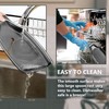 Black Stainless Steel Spoon Rest for Kitchen Stove Top, Herogo
