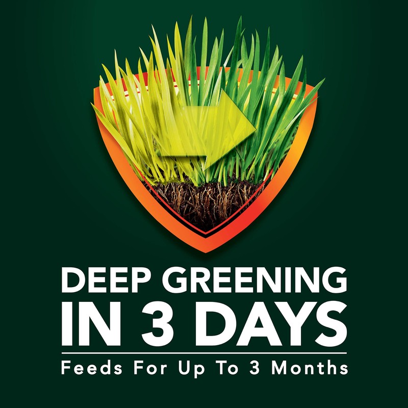 Scotts Green Max Lawn FoodFL, Lawn Fertilizer Plus Iron Supplement