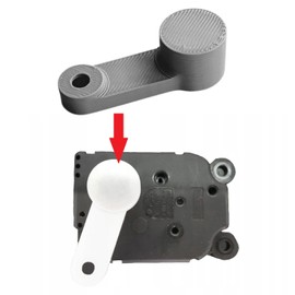 Twowinds Actuator Air Heater Air Distributor Repair Lever Clip Compatible with Ford Fiesta IV, Fiesta VI Van (from 2008) 1827184 (Pack of 2)