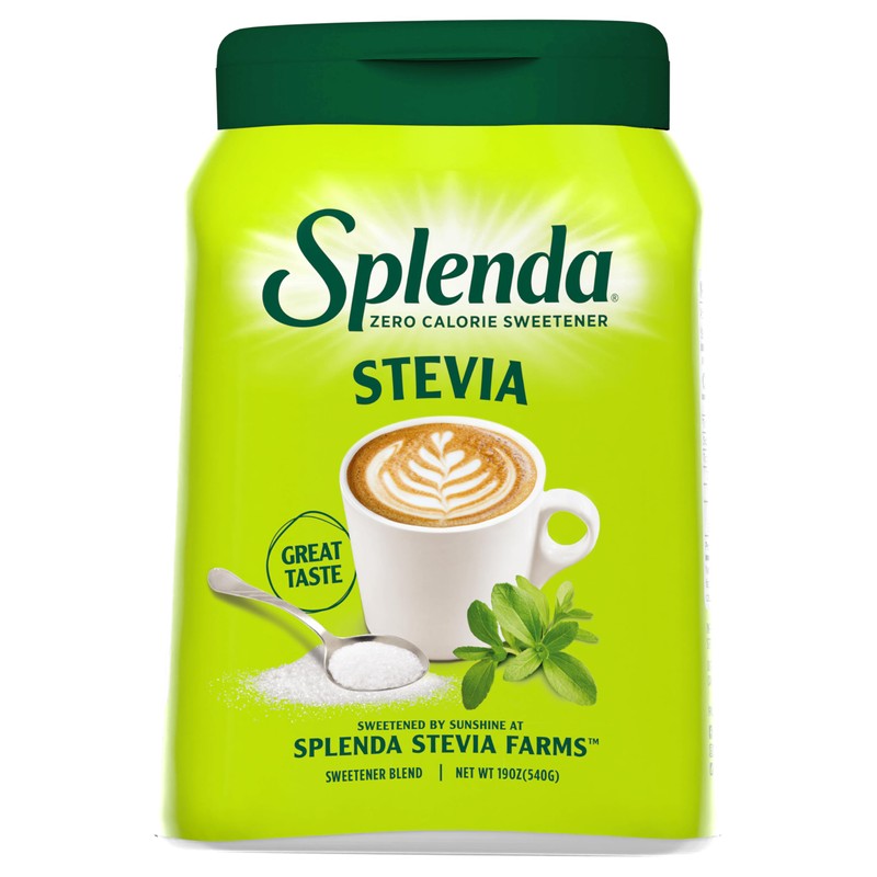SPLENDA Stevia Zero Calorie Sweetener, Plant Based Sugar Substitute Granulated