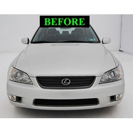 312 Motoring fits 2001-2005 Lexus IS300 is 300 Chrome Grill Grille KIT 2002 2003 2004 01 02 03 04 05 Sport