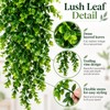 Artificial Hanging Eucalyptus Vine for Home & Events – UV-Resistant